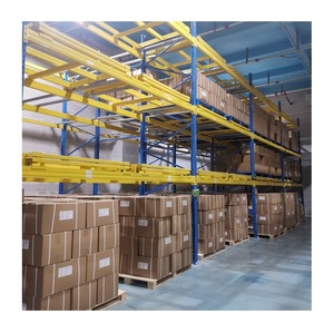 High Storage Density and Efficiency Industrial Push Back Racking