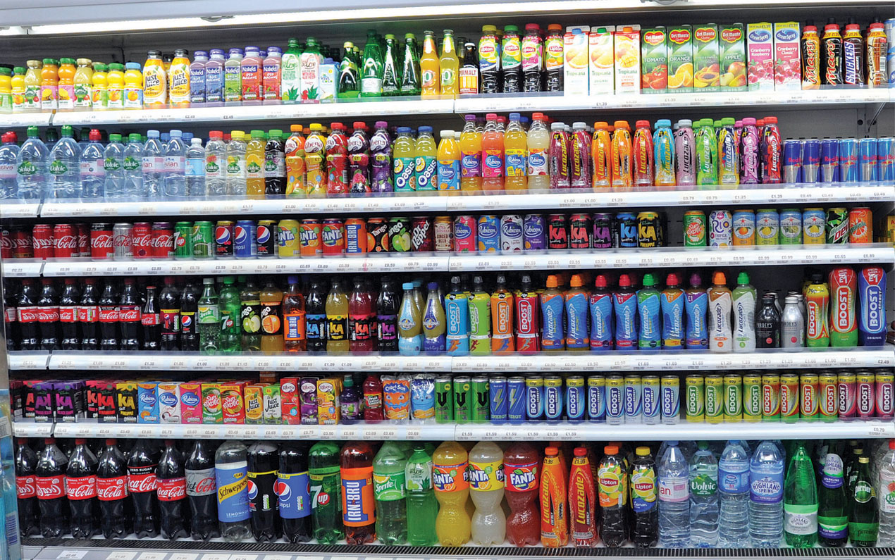 Stores Beverage Fridge Tilt and Gravity Flow Shelf Gravity Roller Shelf Sliding Shelf