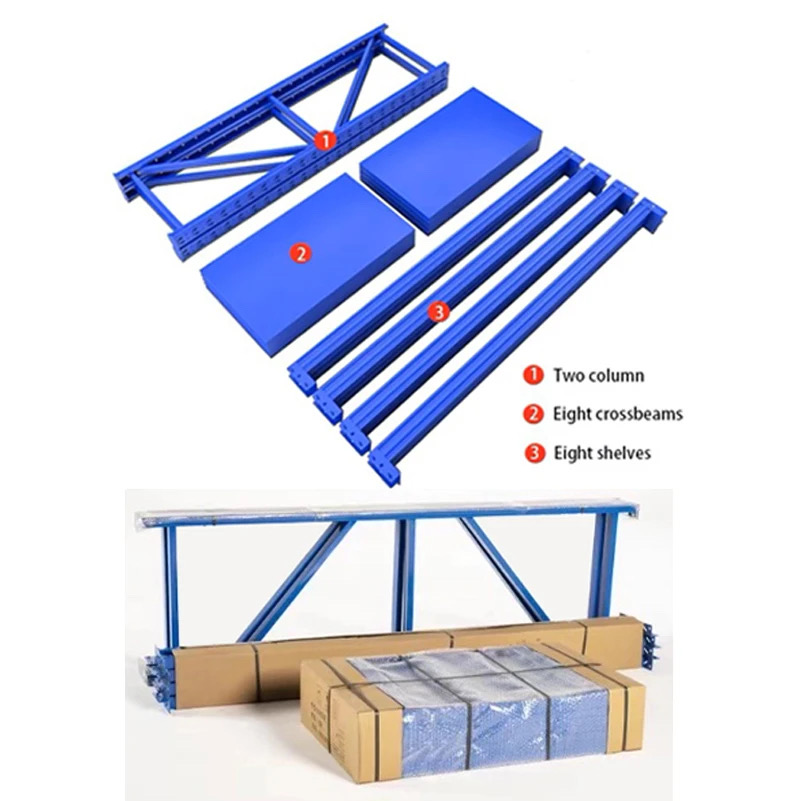 Stacking Racks &amp; Shelves Industrial Garage Storage Metal Boltless Shelves Adjustable Detachable