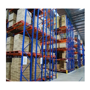 Powder Coated Steel Heavy Duty Industrial Pallet Rack