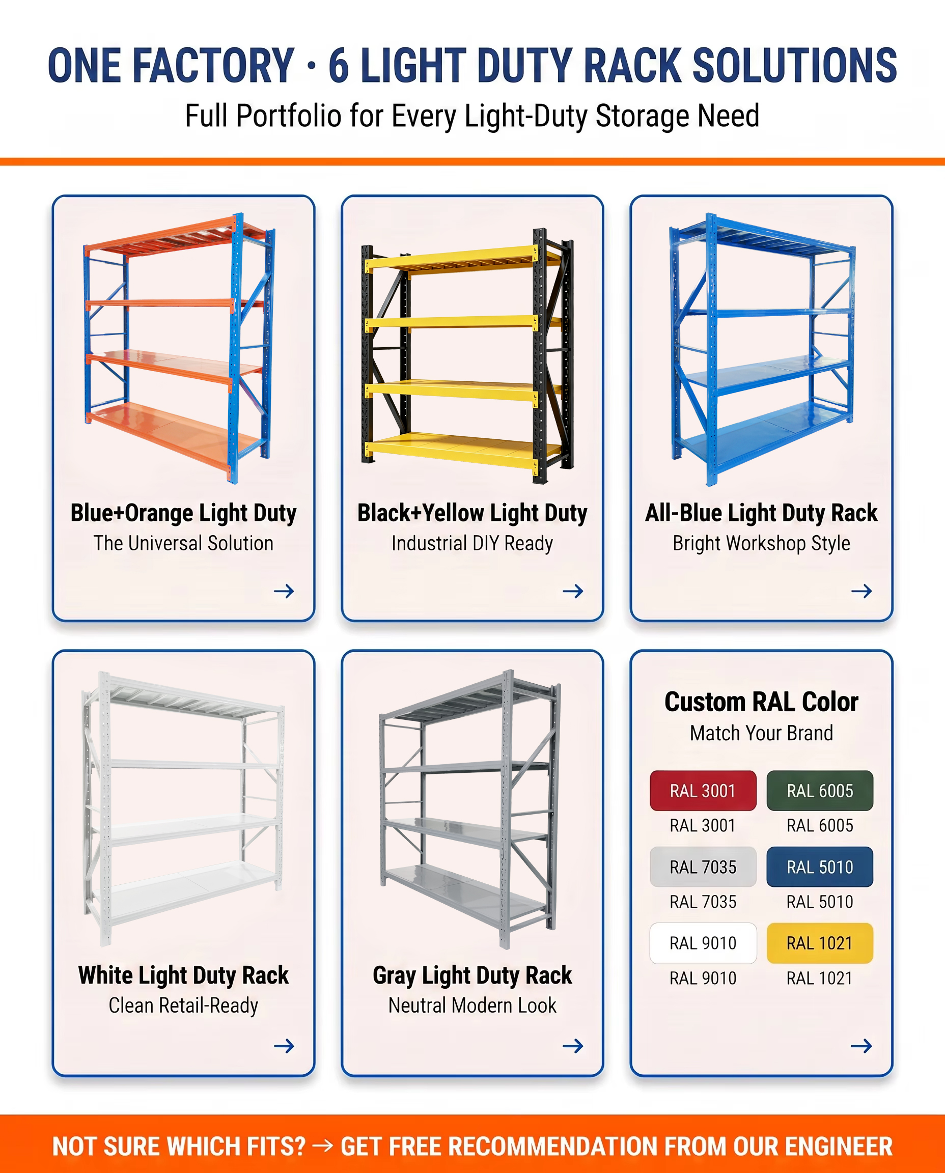 Shelving Light Duty Commercial Storage System For Stockroom Organization In Warehouses Garages And General Storage Areas