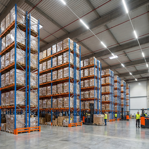 Heavy Duty Selective Pallet Racking System Steel Warehouse Storage Solution