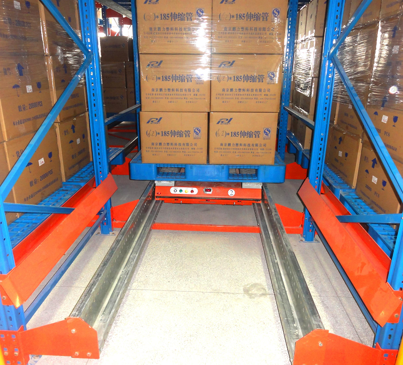 Warehouse Storage Automated Pallet Runner Shuttle Racking System