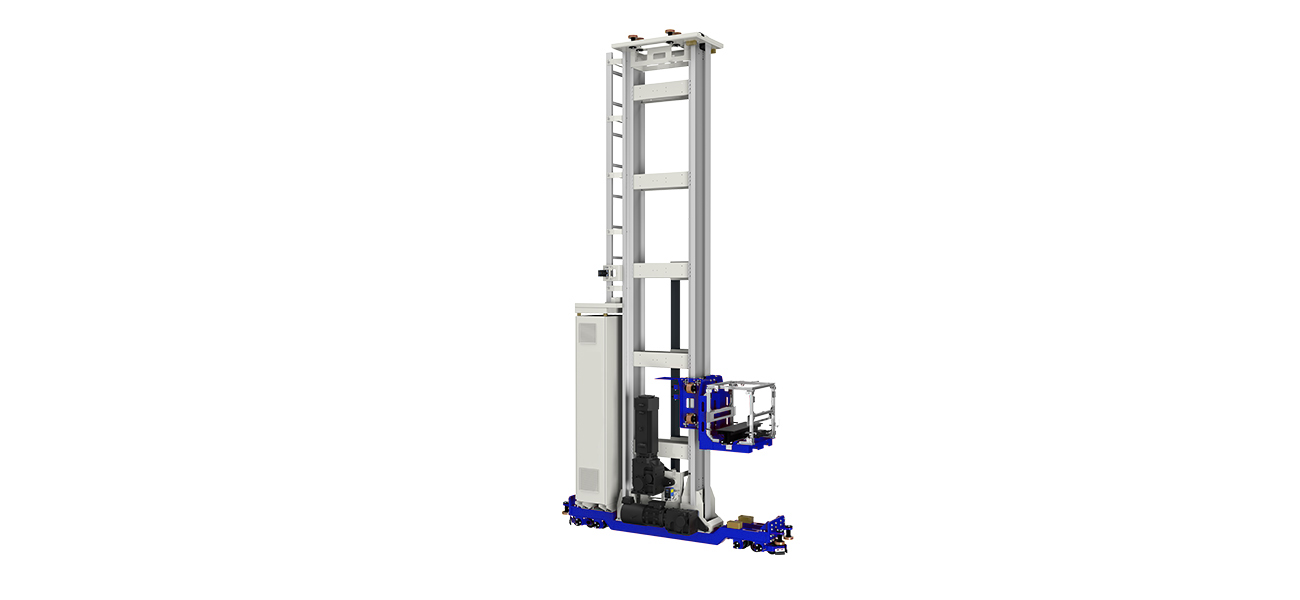 Intelligent Industrial Miniload Stacker Crane for Warehouse Single/Double Deep Shuttle Pallet Racking Cargo Storage Equipment