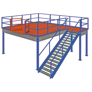 Industrial Warehouse Mezzanine Rack Steel Platform Multi-Storey Storage System
