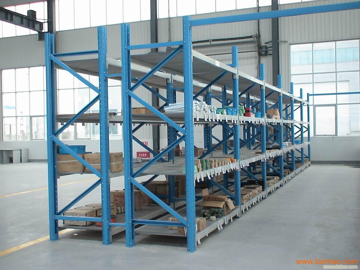 Heavy duty goods shelf display