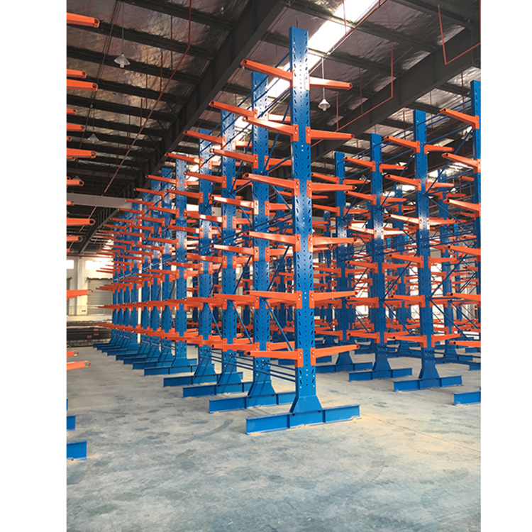Adjustable Equipment Supply Chain Storage Racking Cantilever Rack for Warehouse Management