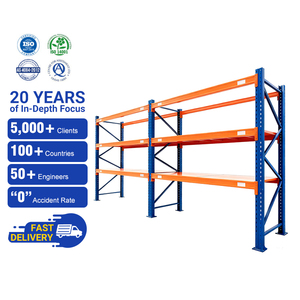 Customized Heavy Duty Industrial Storage Shelves Metal Rack Stacking Units