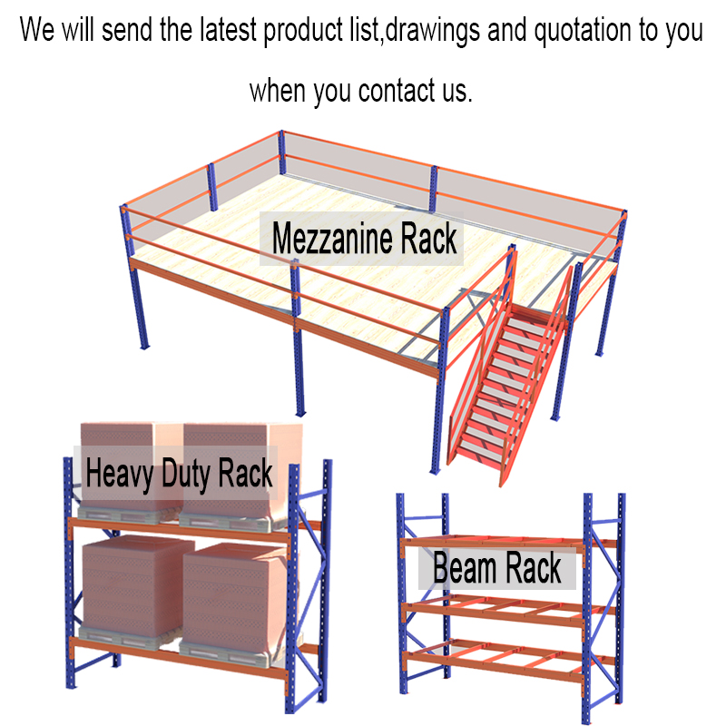 Pallet Flow Racking System Steel Shelf with Roller Tracks Warehouse Rack