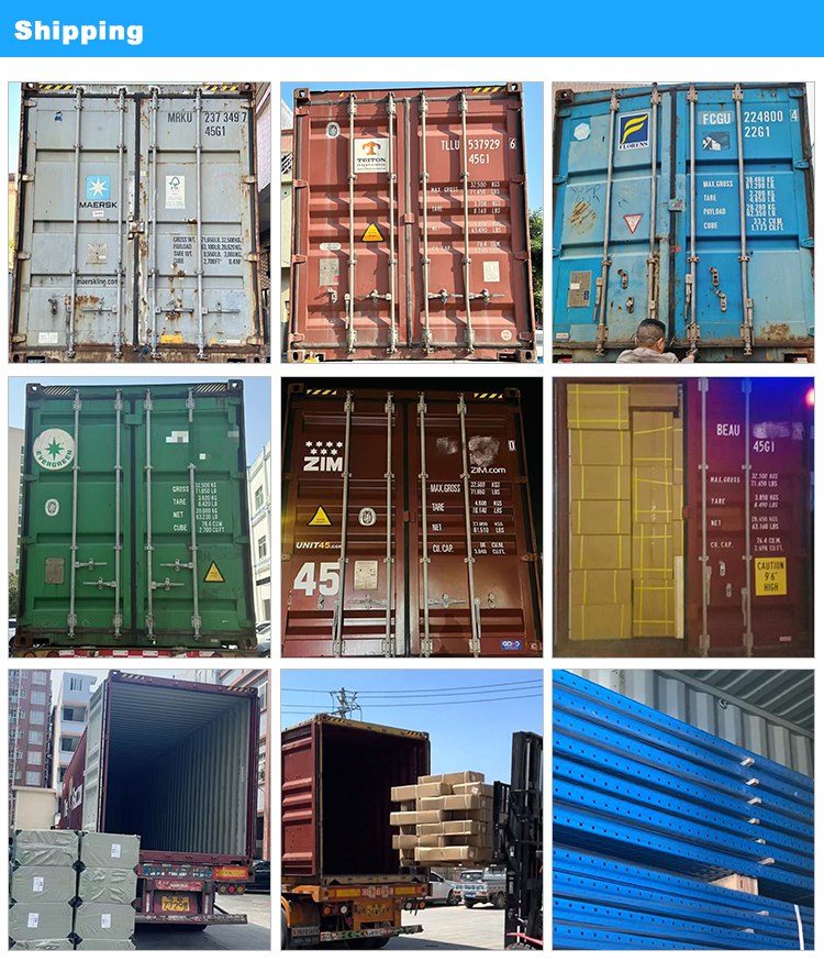Customized Heavy-Duty Steel Warehouse Pallet System Industrial Racking Pallet Rack Shelving for Industrial Shelves