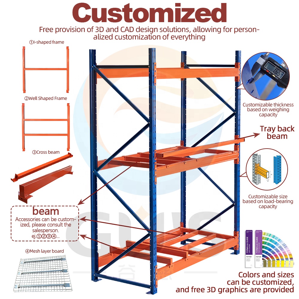 Hot Selling Customizable Heavy Duty Shelves Shelves High Quality Metal Racks Warehouse Racks Storage Shelves