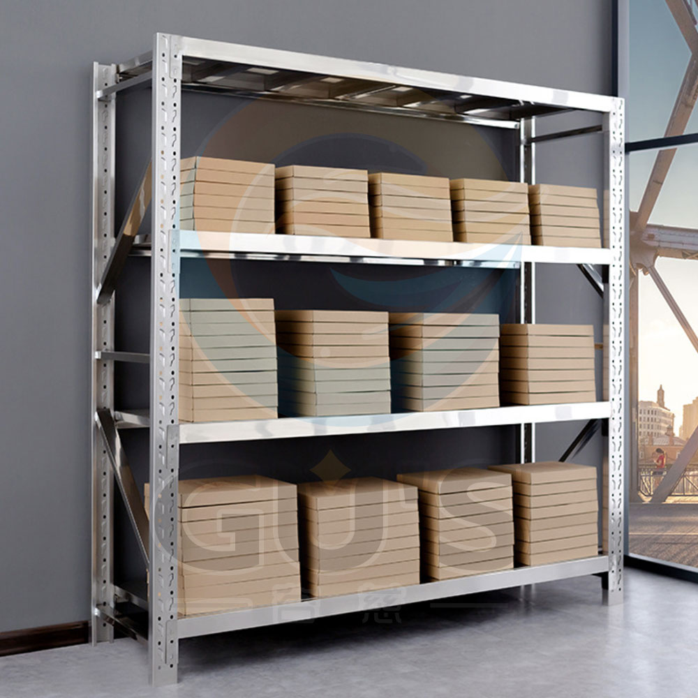 Commercial Light-Duty Storage Rack for Hotel Home Kitchen Stainless Steel Industrial Warehouse Pallet Shelf Home Commercial Use