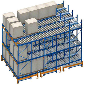 Gravity Pallet Racking High Quality Heavy Duty Roller Pallet Rack for Sale