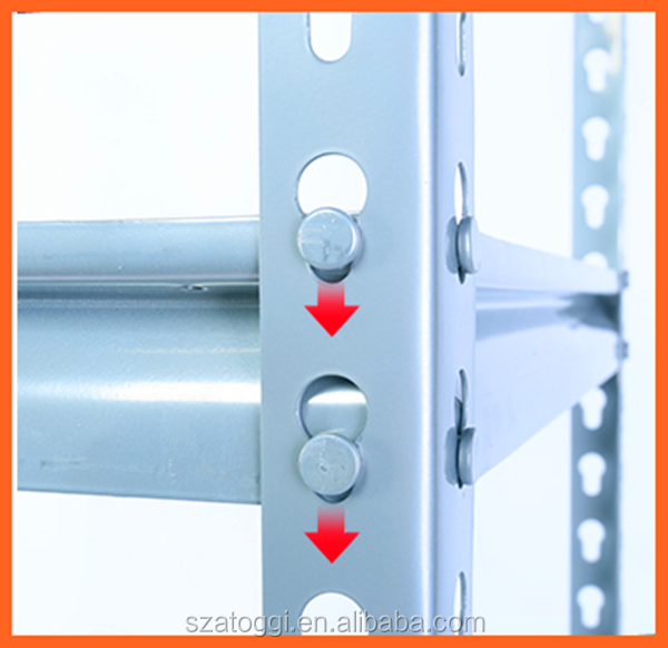 3-Tier Slotted Angle Storage Shelving Unit Component