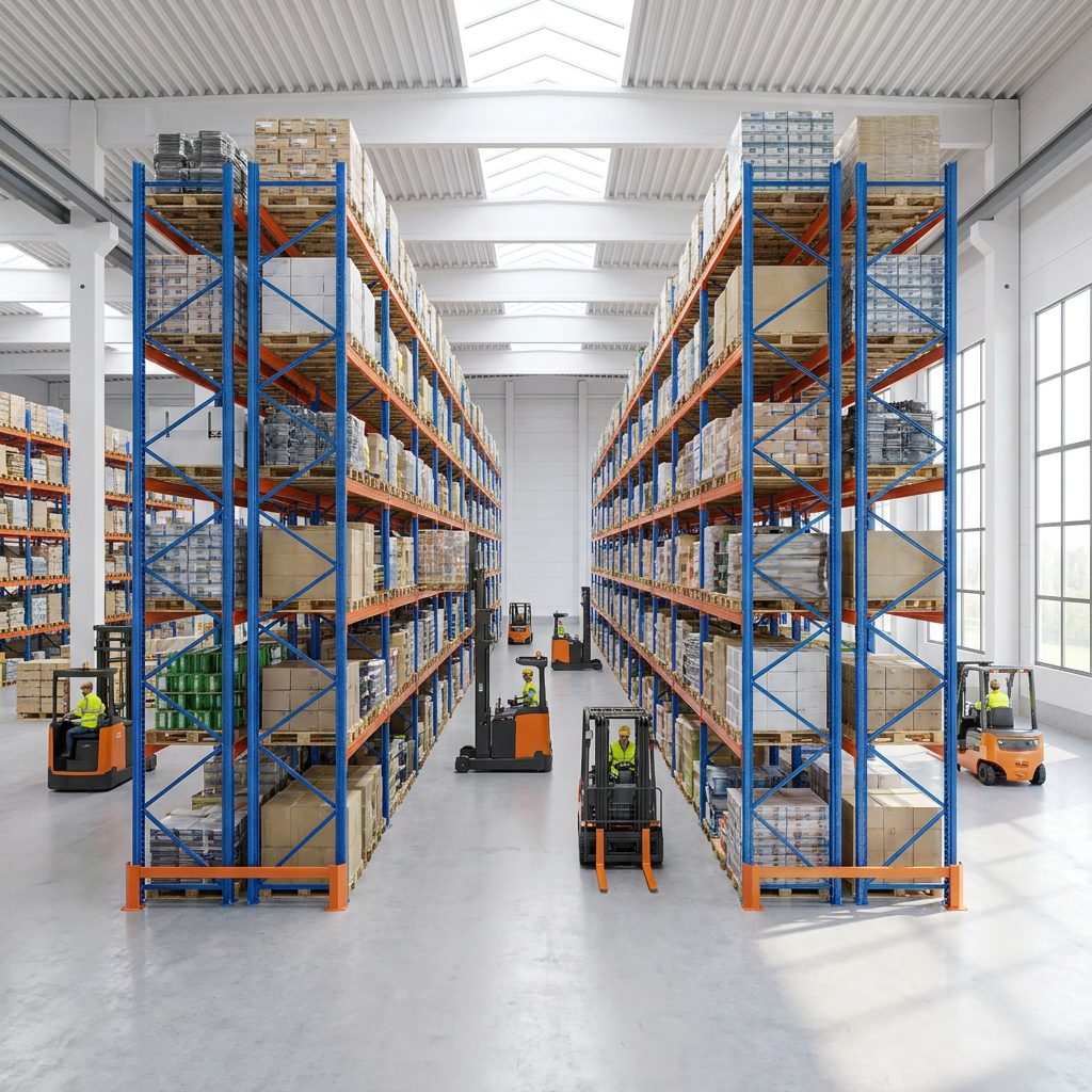 Heavy Duty Adjustable Pallet Rack Warehouse Storage Shelving System Steel Rack Manufacturer