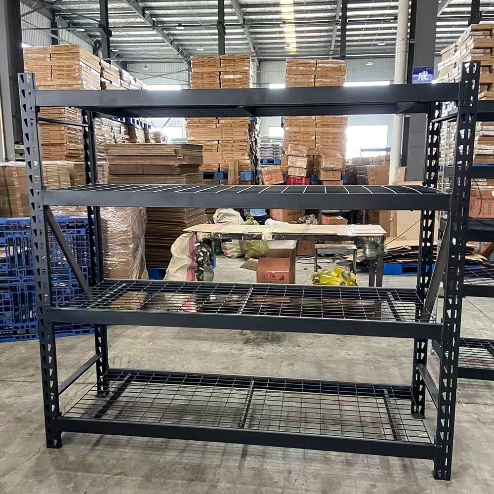 Warehouse Racking System for Light Duty Pallet Storage | Industrial Metal Rack Corrosion Protection Selective Pallet Rack Carton