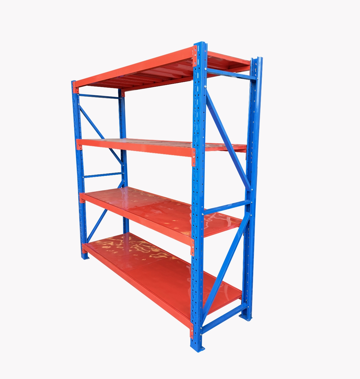 Heavy Duty Industrial Shelves Cargo Steel Warehouse Iron Metal Pallet Racking Bolt Structure Carton Storage Rack