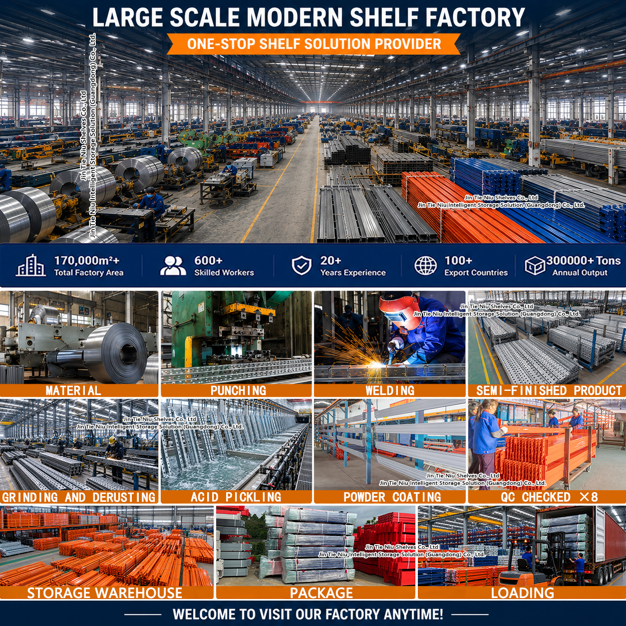 Heavy Duty Pallet Rack System 2200KG Per Level For Electronic Components And Warehouse Plastic Storage Bin Crate