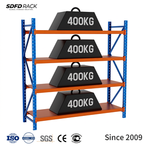 400KG Adjustable Galvanized Sheet Metal Long Span Shelving