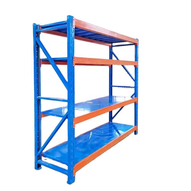 Steel Powder Coating Bolted Stacking Racks Adjustable Warehouse Shelf for Industrial Garage Use Custom Pallet Racking