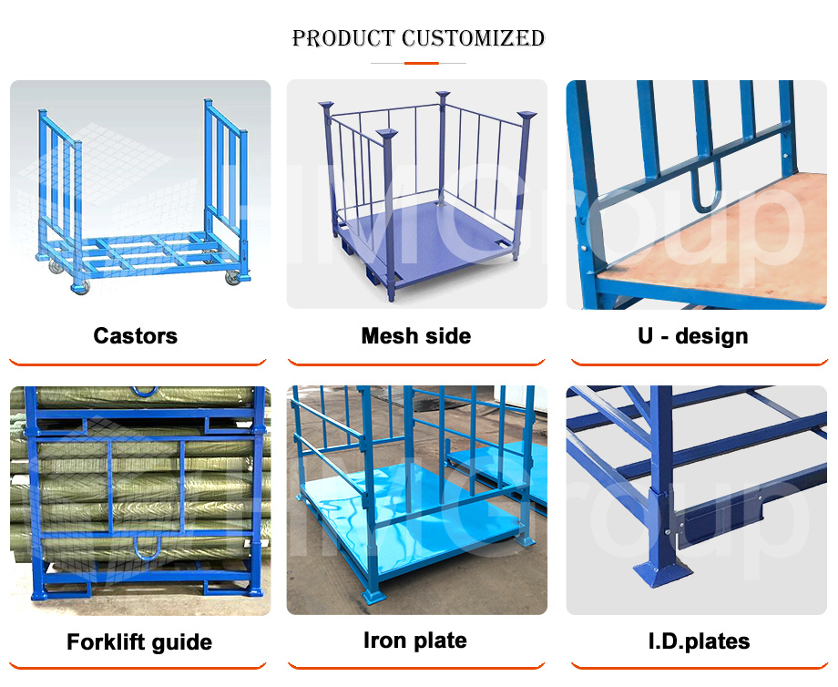 Customization Warehouse Stacking Heavy Duty Powder Coated Rolls Fabric Warehouse Rack