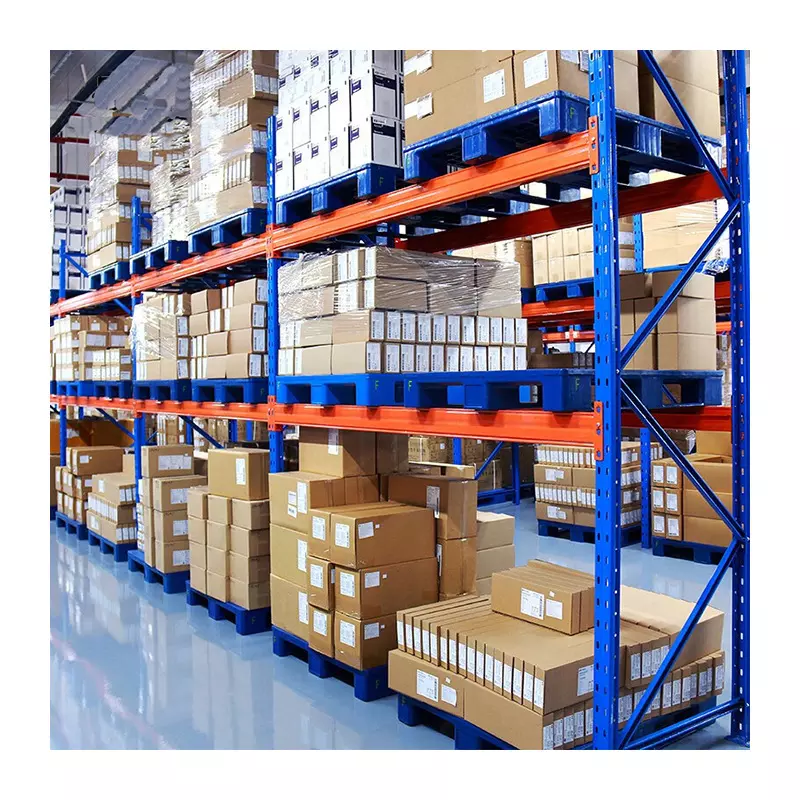 Peterack PT-HD Heavy Duty Steel Adjustable Multi-Level Pallet Shelving with Epoxy Powder Coating and Corrosion Protection