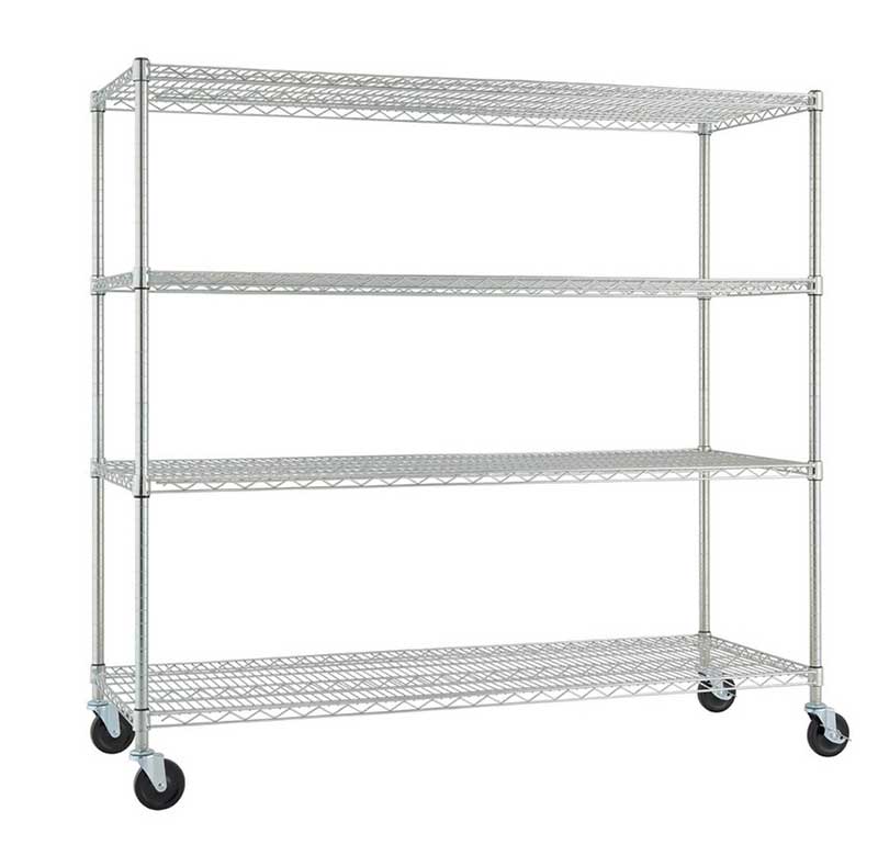 Commercial Wire Shelving Detail