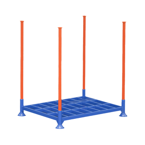 Heavy Duty Warehouse Metal Storage Intubated Stack Rack