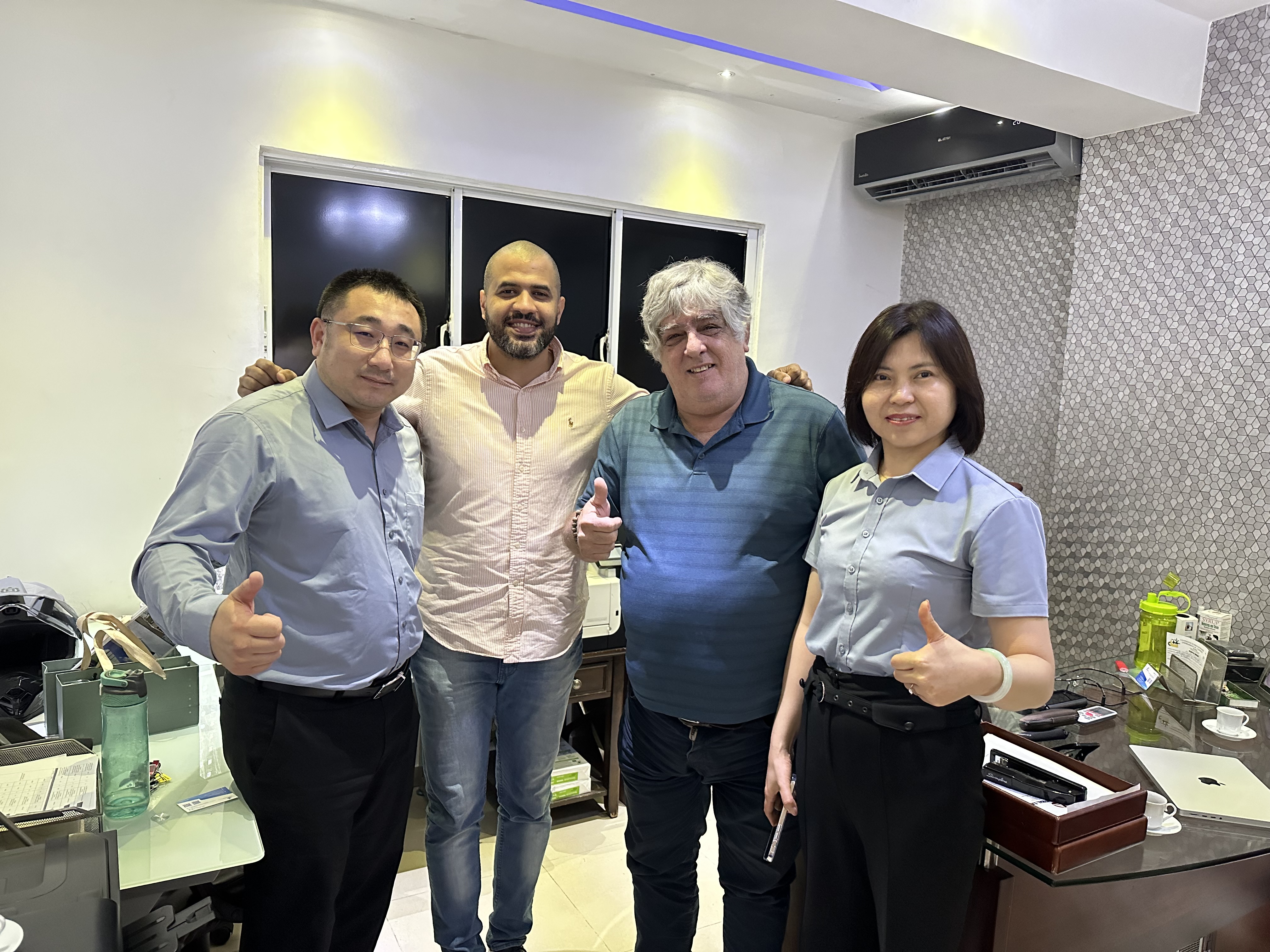 International Client Factory Visit and Technical Discussion