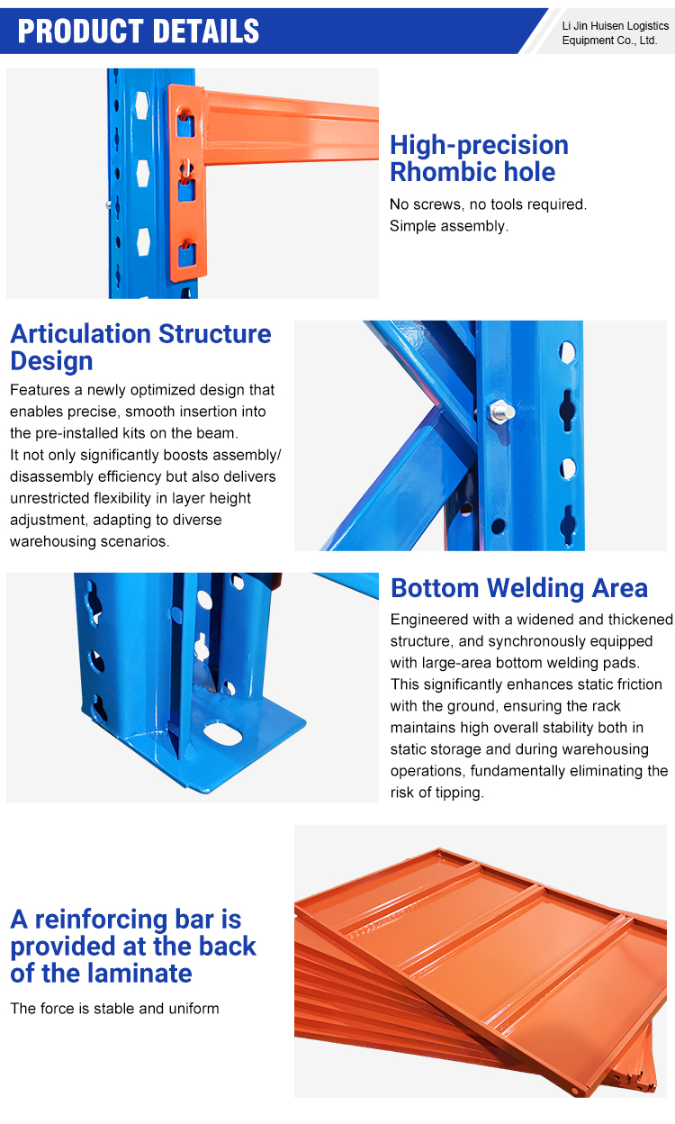 Stable 5 Layer Steel Longspan Shelving System for Commercial Warehouse Picking with Step Beam Design and Customized Sizes