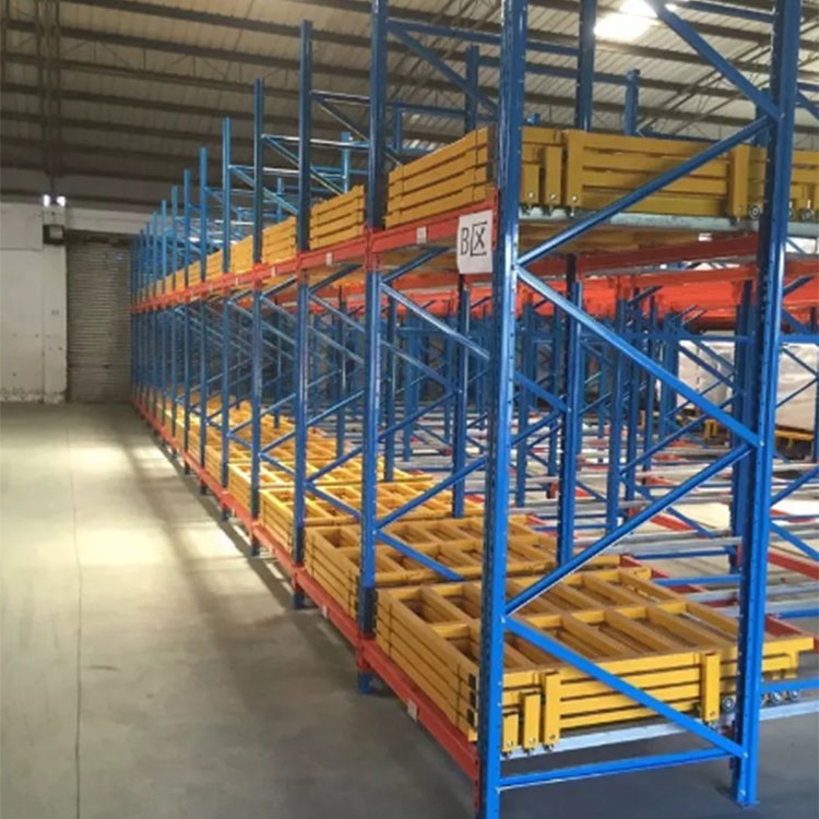 High Storage Density and Efficiency Industrial Racks Warehouse Shelves Storage Racks Push Back Racking for Pallet
