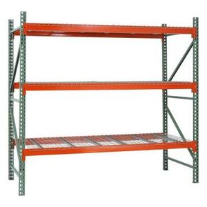 Factory Direct Sale Pallet Rack Teardrop Wide Span Storage Racks with Wire Mesh Decking