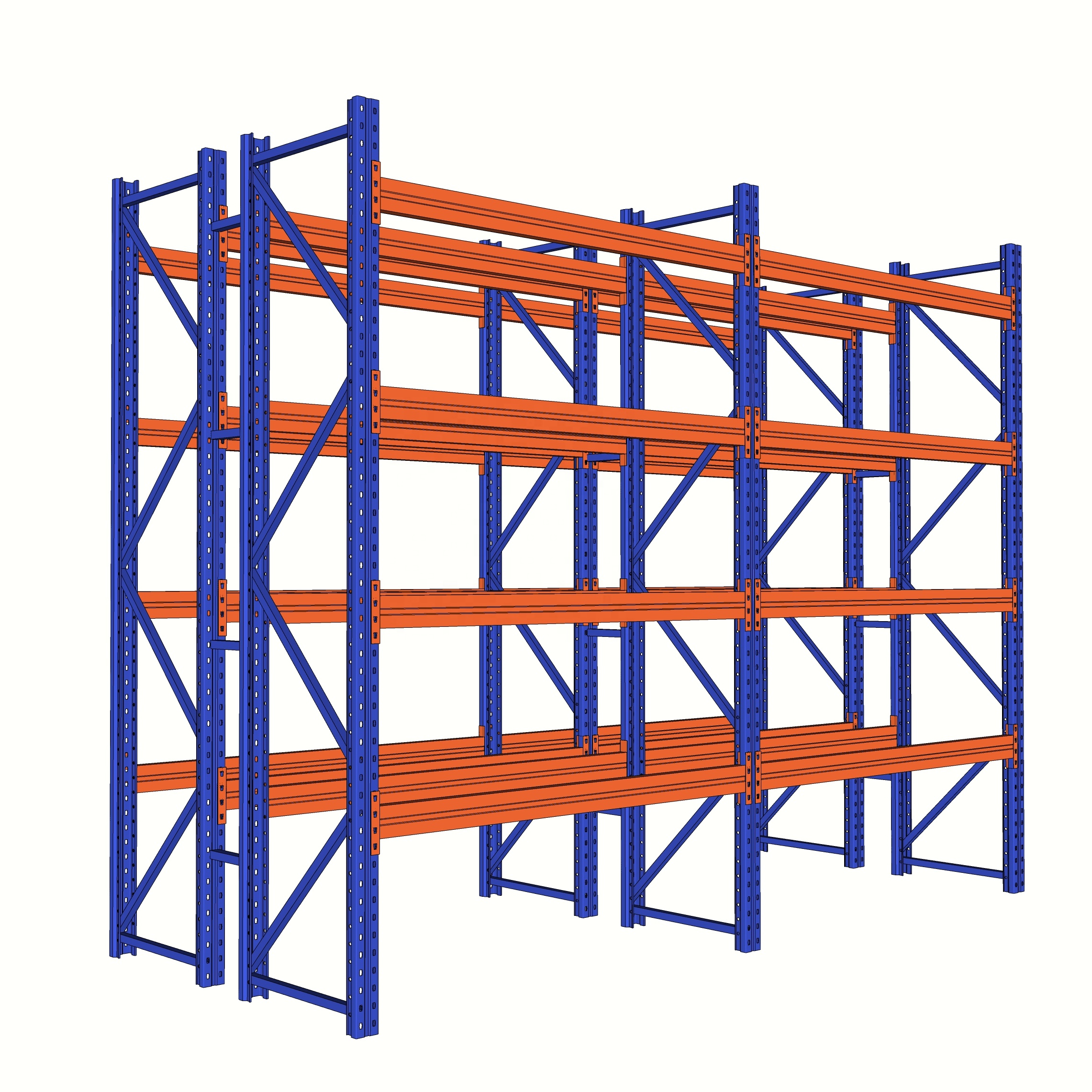 Warehouse Storage Boltless Rack Heavy Duty Pallet Racking System