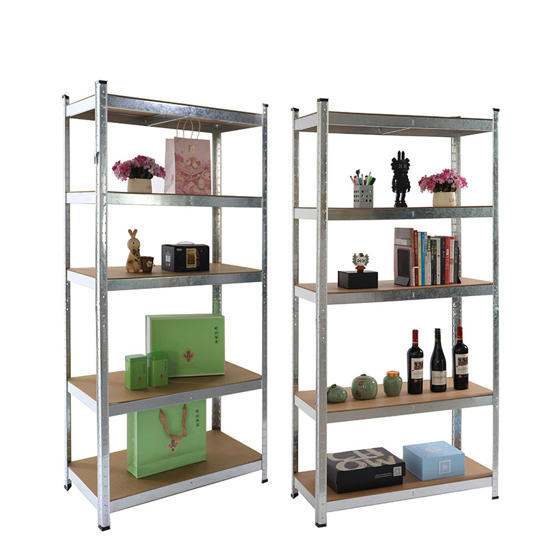 Light Duty Long Span Metal Rack Shelves Stacking Steel Racking System for Warehouse Storage