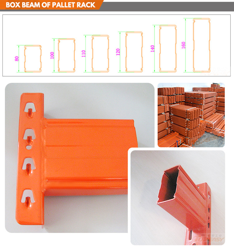 Storage Rack Structure - Q235b Steel Single Deep Double Side Selectivo Slective Pallet Storage Rack Warehouse Equipment