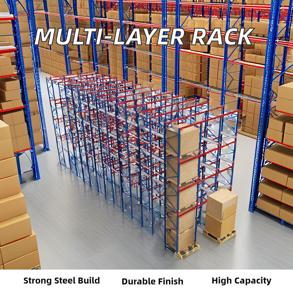Drive-In Pallet Rack Structure