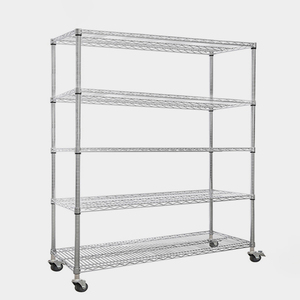 Racks Heavy Duty Metal Steel Storage Shelves 5 Layer Wire Shelf
