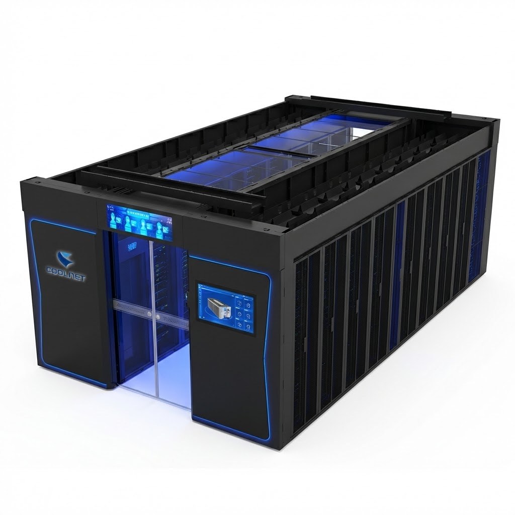 Coolnet Data Center Network Cabinet Server Rack Solution Cold/Hot Aisle Containment System Modular Data Center