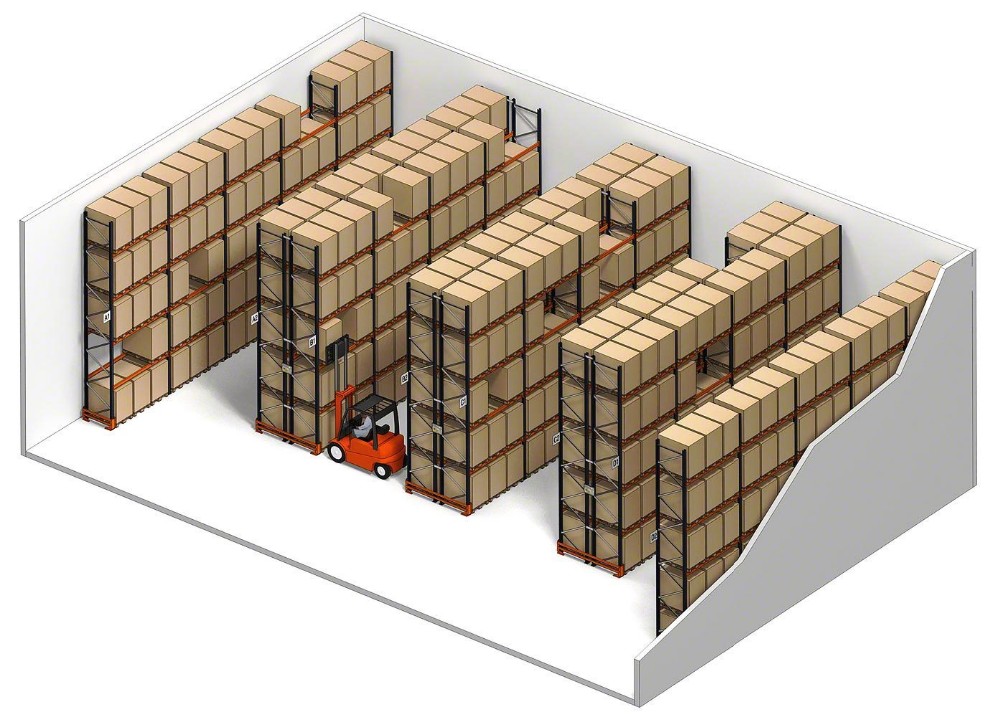 ASRS Warehouse System View 1