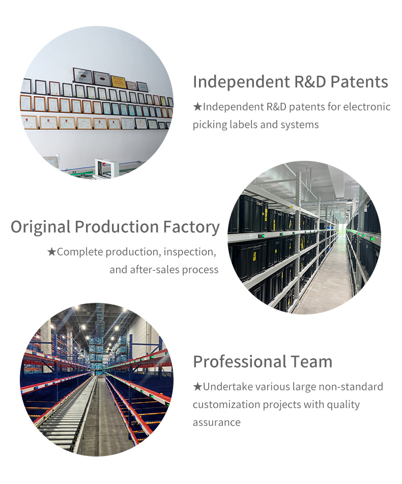 Factory Direct Smart Pick to Light Rack System 4 Digital Picking for Intelligent Inventory Management