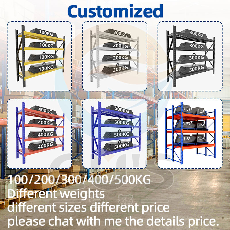 Commercial Light-Duty Storage Rack for Hotel Home Kitchen Stainless Steel Industrial Warehouse Pallet Shelf Home Commercial Use