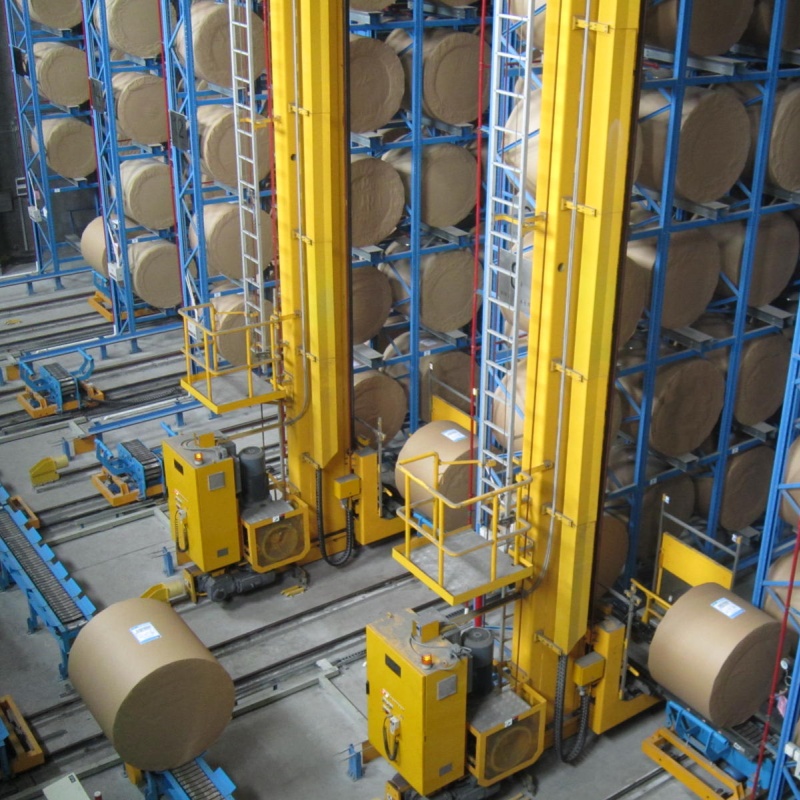 Customized Automatic Storage Retrieval System Asrs Racking System Smart Warehouse Pallet Racking