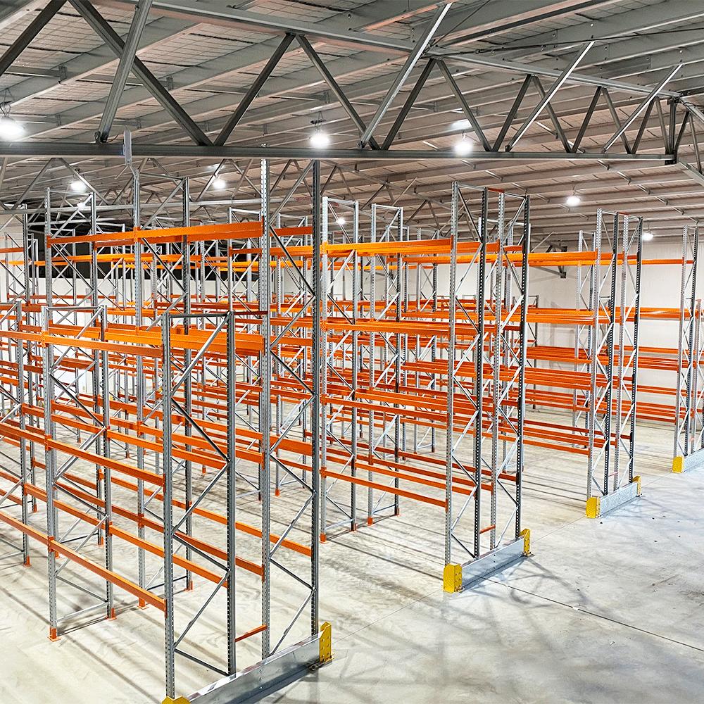 Peterack PT-HD Industrial Heavy Duty 5-Layer Steel Selective Pallet Rack Storage Shelves with Corrosion Protection for Warehouse