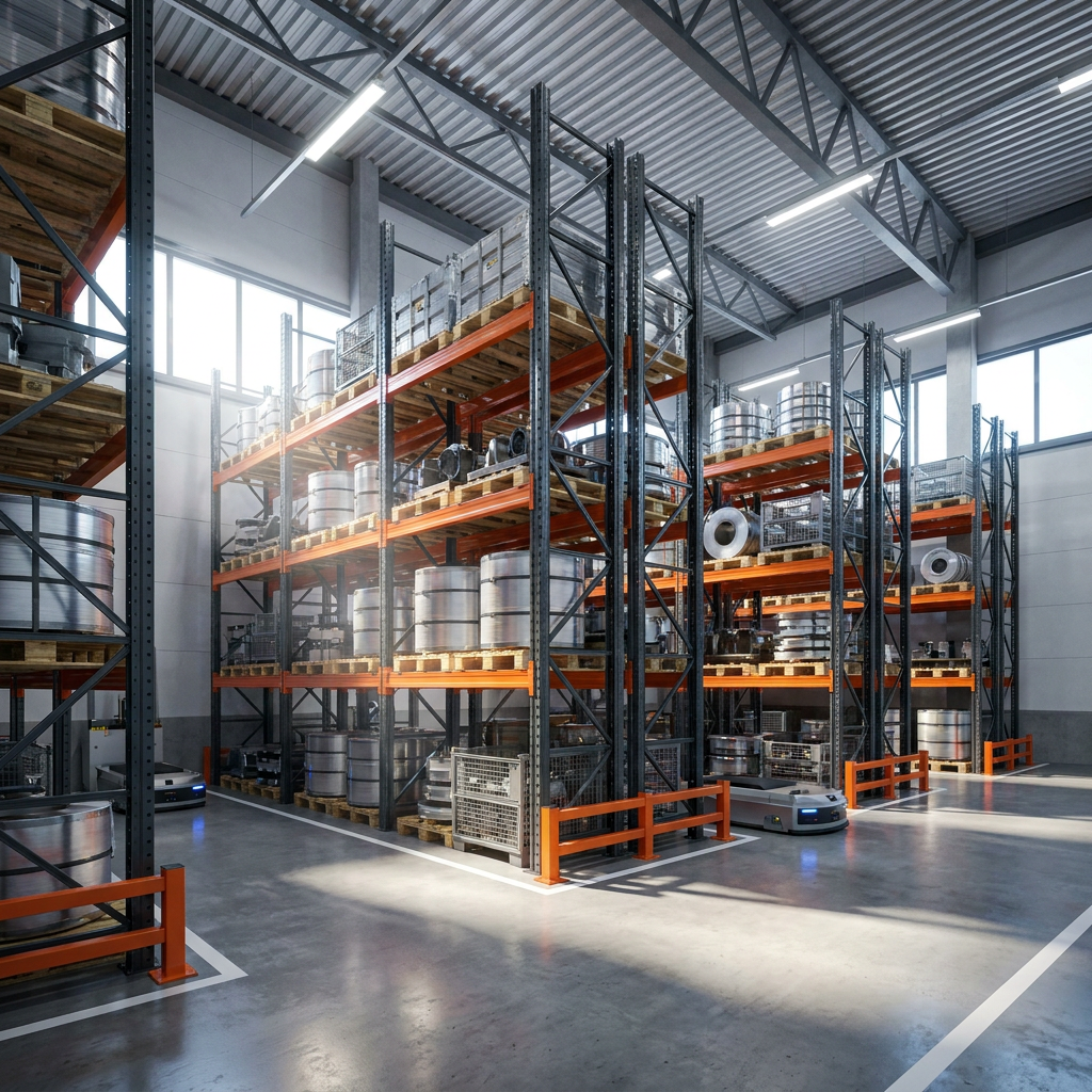 E Commerce Warehouse Heavy Duty Pallet Rack Storage System Steel Racking Solution