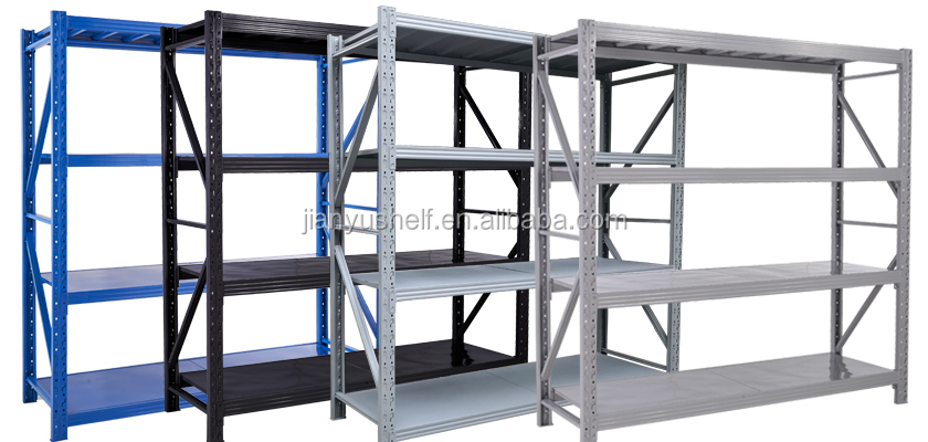 Warehouse light duty rack large capacity warehouse storage racking longspan display steel shelving