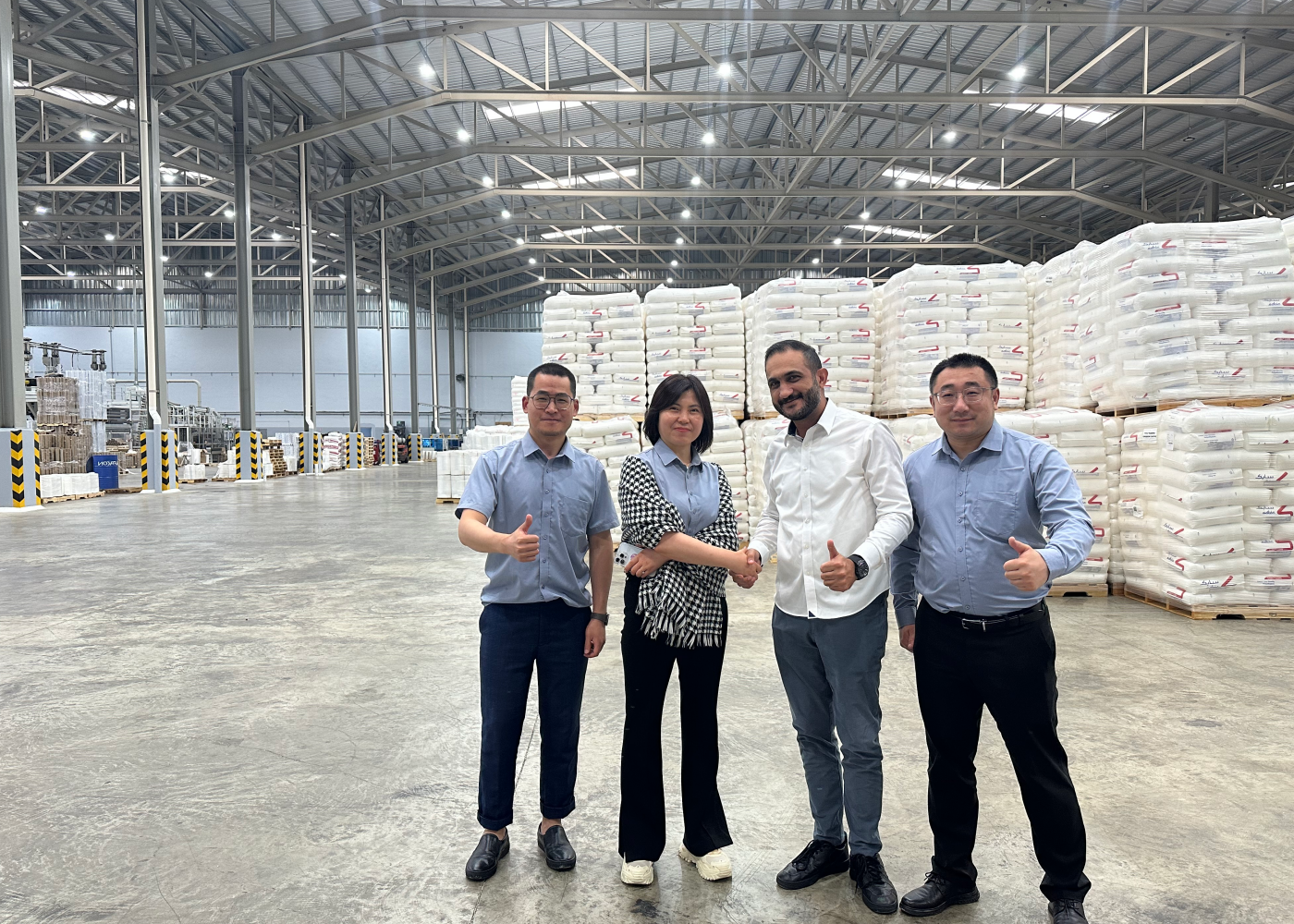 Global Customers Reviewing Steel Structure Production Line