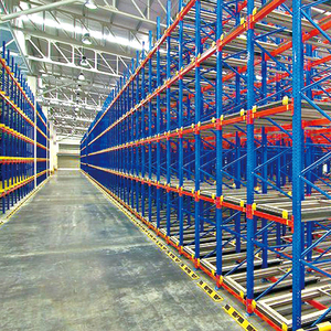 Reinforced Steel 5 Layer Push Back Pallet Racking
