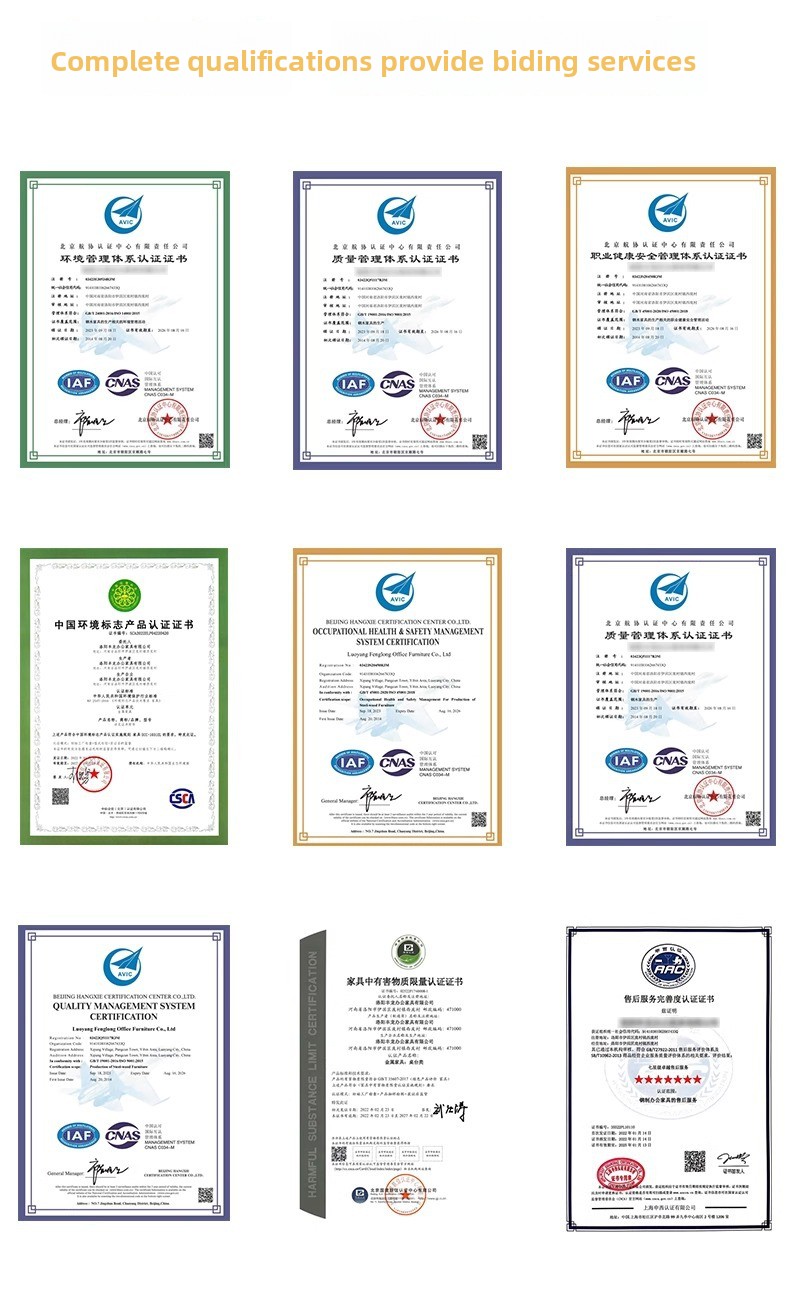 Company Quality Certificate ISO9001