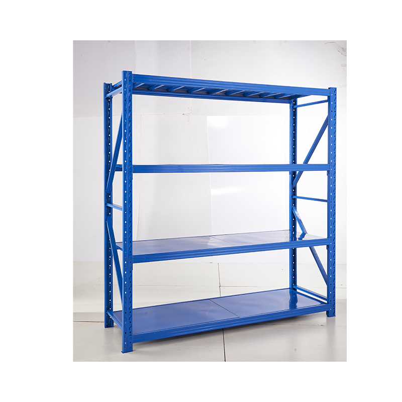 Racking Adjustable Metal Boltless Shelf and Racks Warehouse Storage Medium Duty Metal Rack Shelf