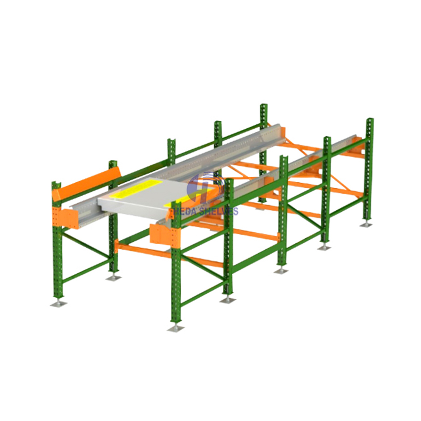 Warehouse High-Density Shuttle Rack System Asrs 4-Way Shuttle Racking Four Way For Cold Storage Shuttle Rack FIFO &amp; LIFO